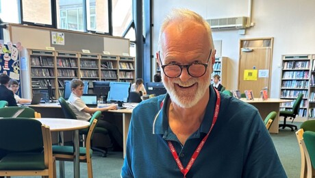 Clive Mantle inspires English and Drama Students