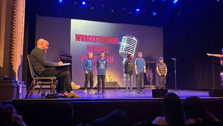 Year 7 students Shine at Poetry Slam Final