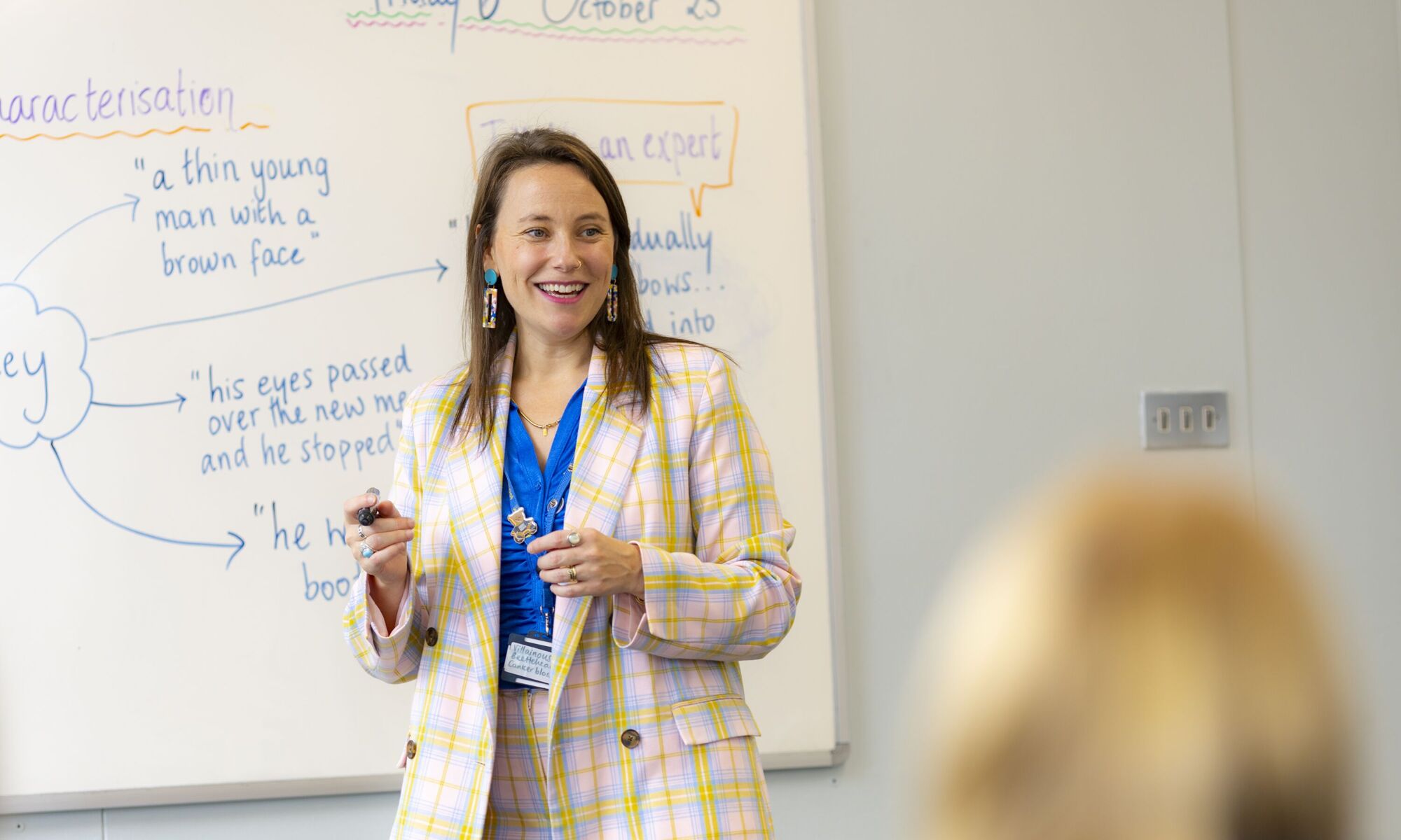 Teacher - teaching English